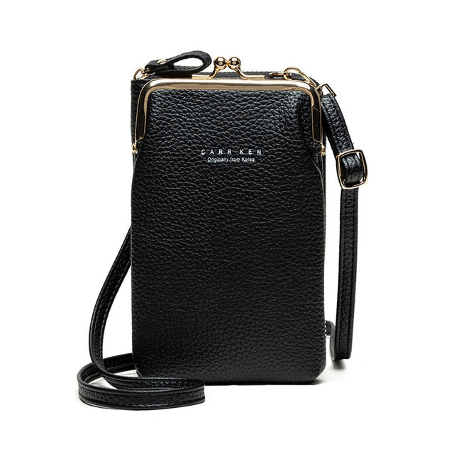 Leather Crossbody & Shoulder Messenger Bag