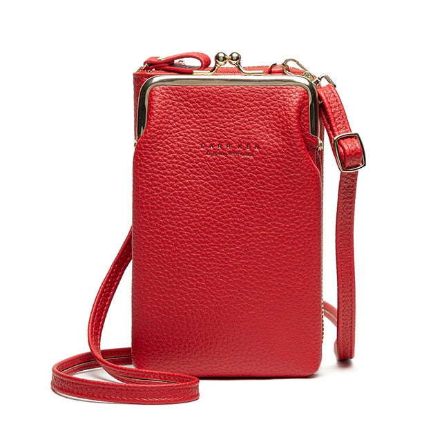 Leather Crossbody & Shoulder Messenger Bag