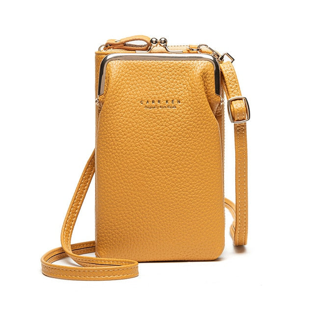 Leather Crossbody & Shoulder Messenger Bag