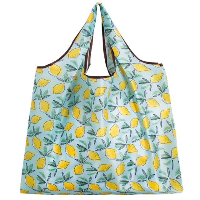 Big Size Thick Nylon Large Tote ECO Reusable Polyester Portable Shoulder Handbag