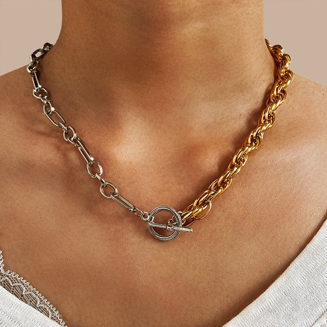 Multi-Layered Snake Chain Necklace