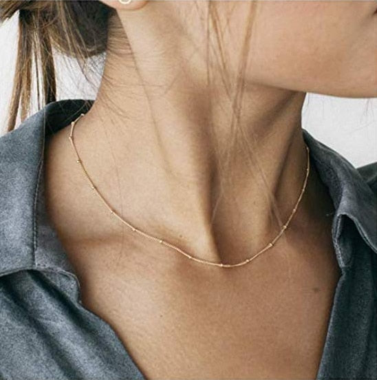 Multi-Layered Snake Chain Necklace