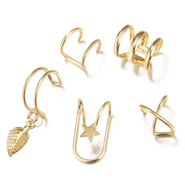 Ear Cuff Clip Earrings