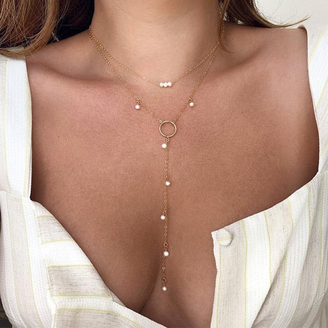 Multi-Layered Snake Chain Necklace