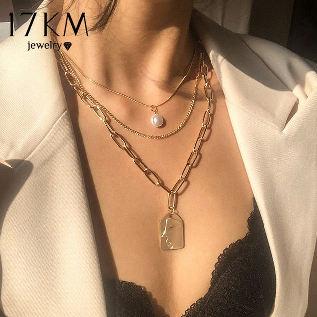 Multi-Layered Snake Chain Necklace
