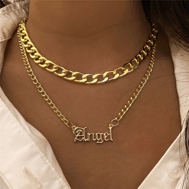 Multi-Layered Snake Chain Necklace