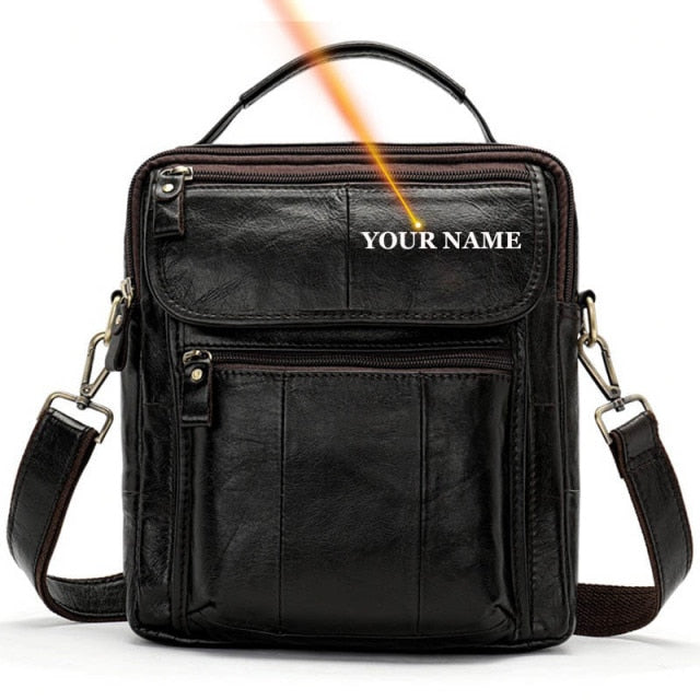 Westal Leather Messenger Bag