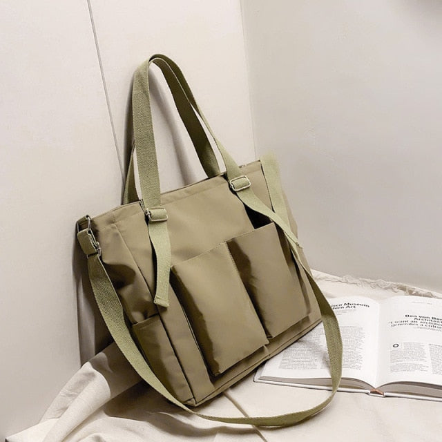 Simple Fashion Shoulder Tote Crossbody Handbag