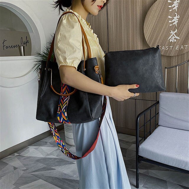 Casual Tote Messenger Bag