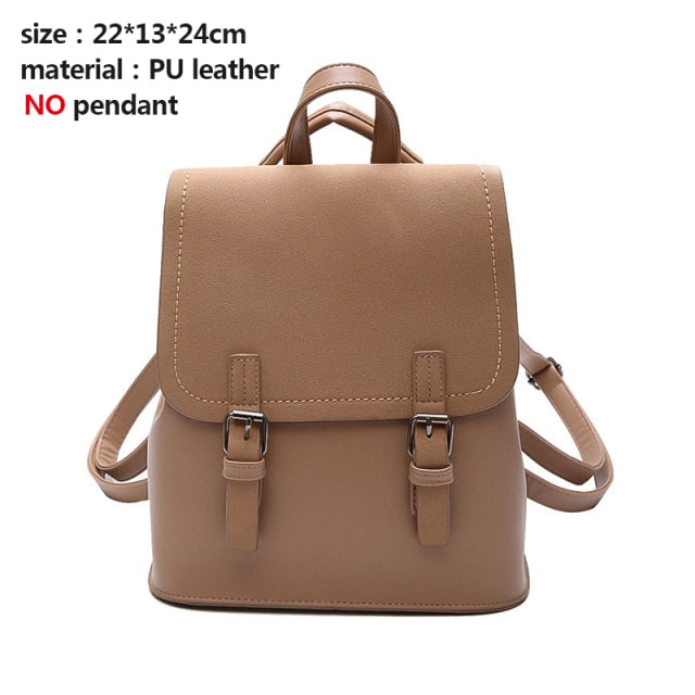 Casual Leather Messenger Bag