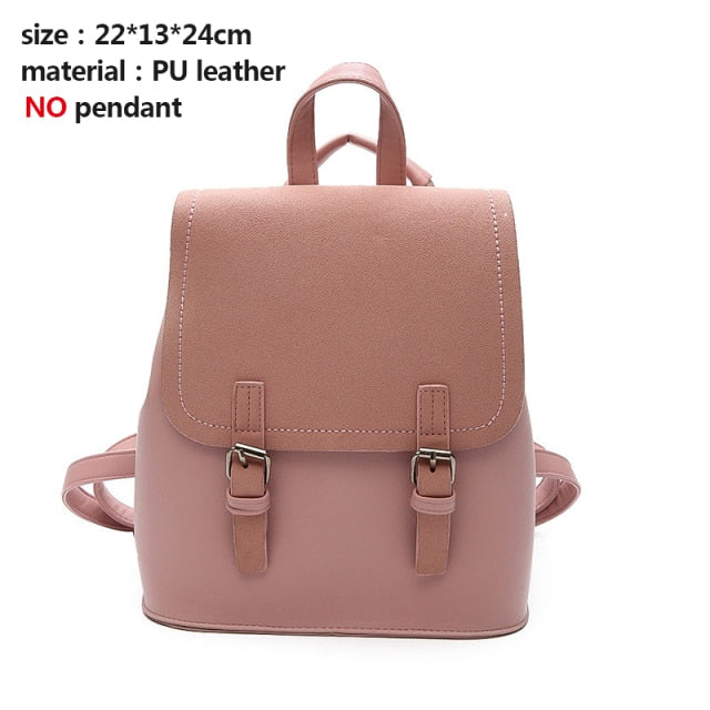 Casual Leather Messenger Bag