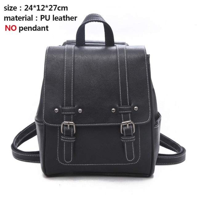 Casual Leather Messenger Bag