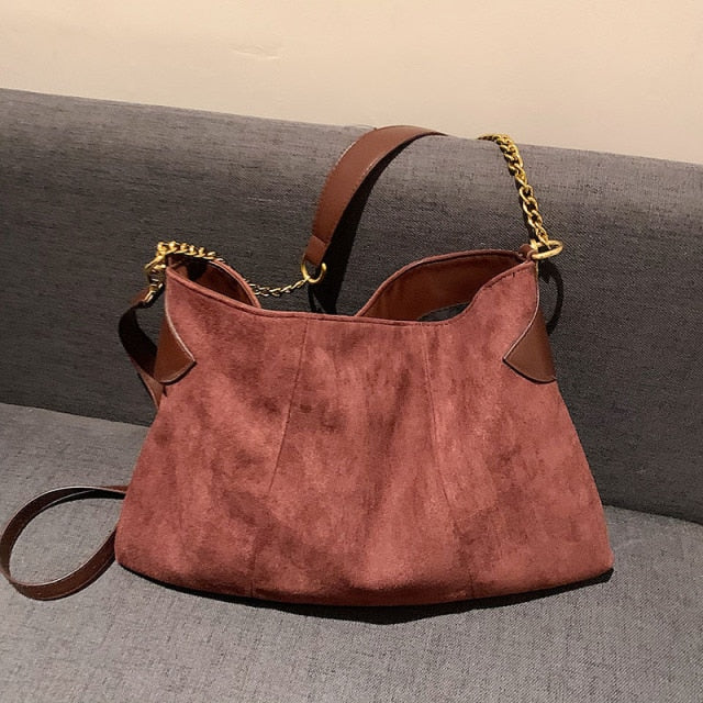 Vodiu Suede Handbag